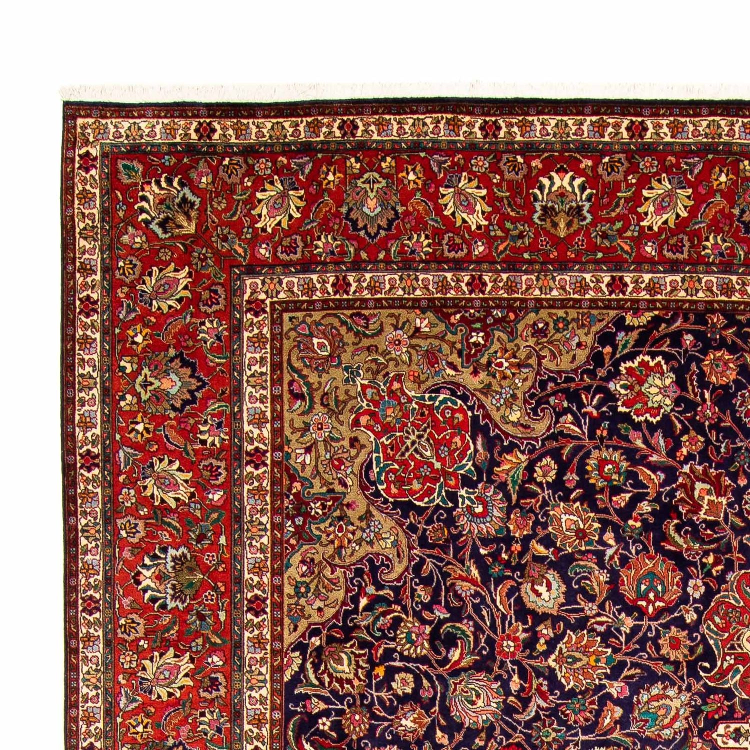 Tappeto Persero - Tabriz - 395 x 297 cm - rosso chiaro