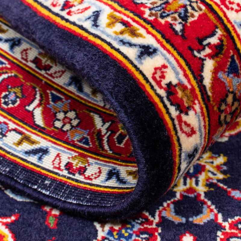 Tappeto Persero - Keshan - 116 x 78 cm - blu scuro