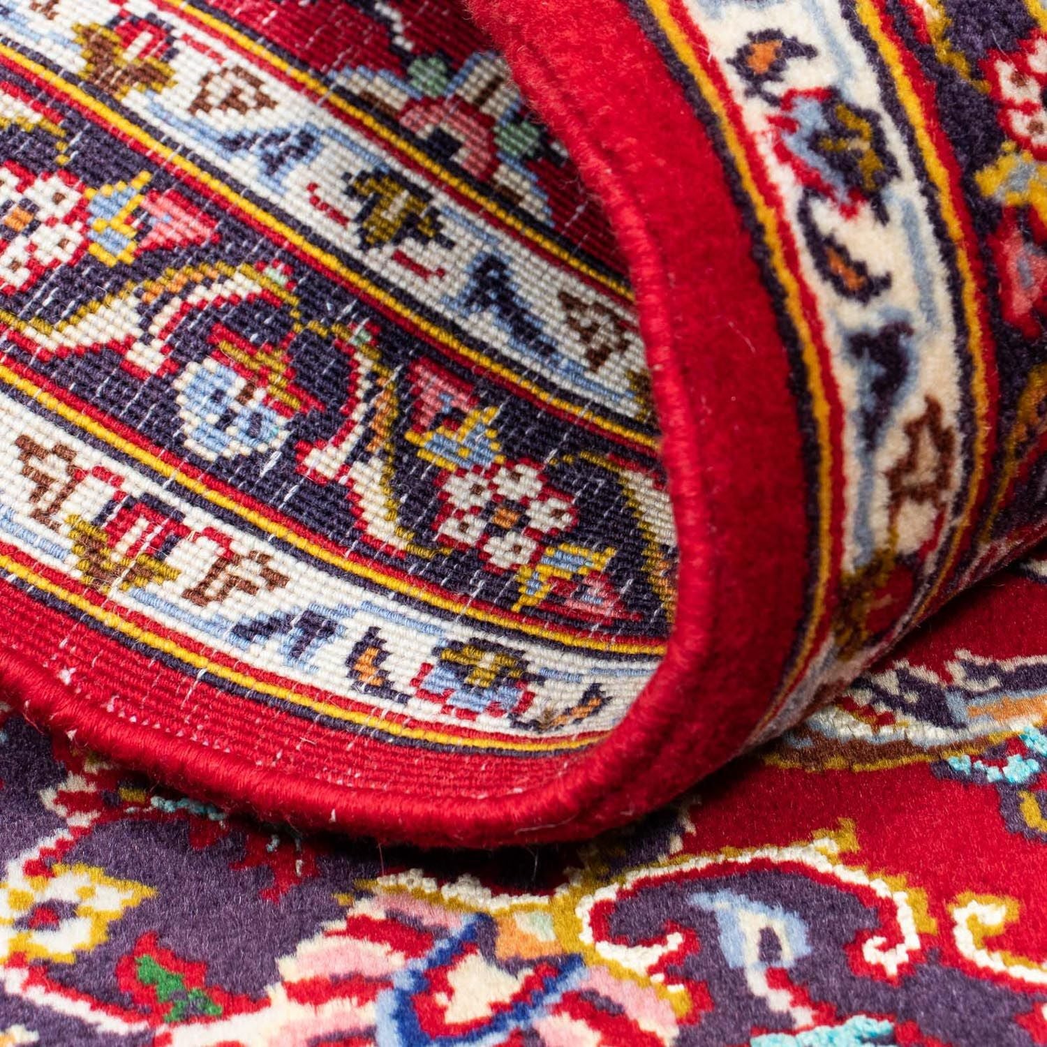 Tappeto Persero - Keshan - 118 x 79 cm - rosso