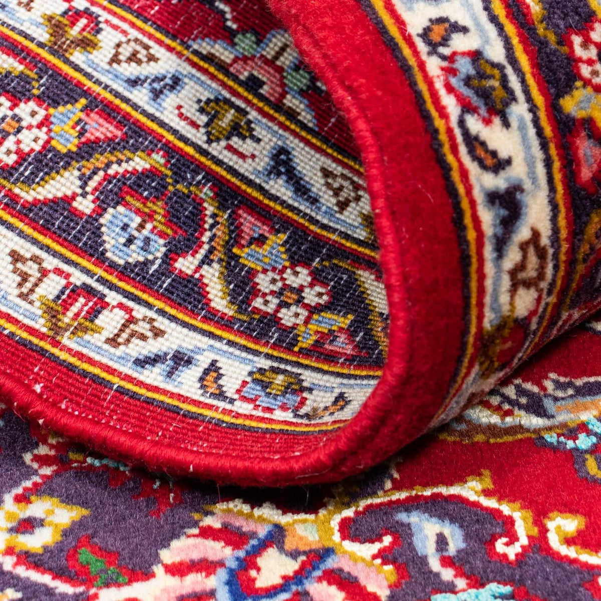 Tappeto Persero - Keshan - 118 x 79 cm - rosso