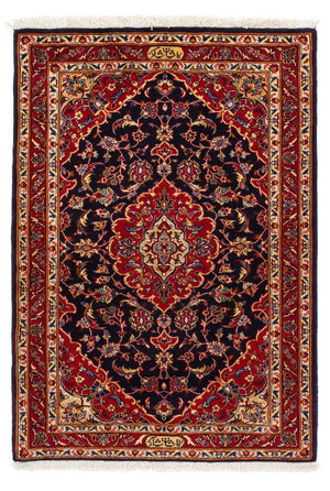 Tappeto Persero - Keshan - 119 x 80 cm - blu scuro