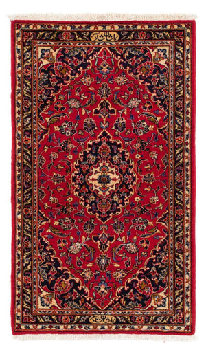 Tappeto Persero - Keshan - 126 x 70 cm - rosso scuro