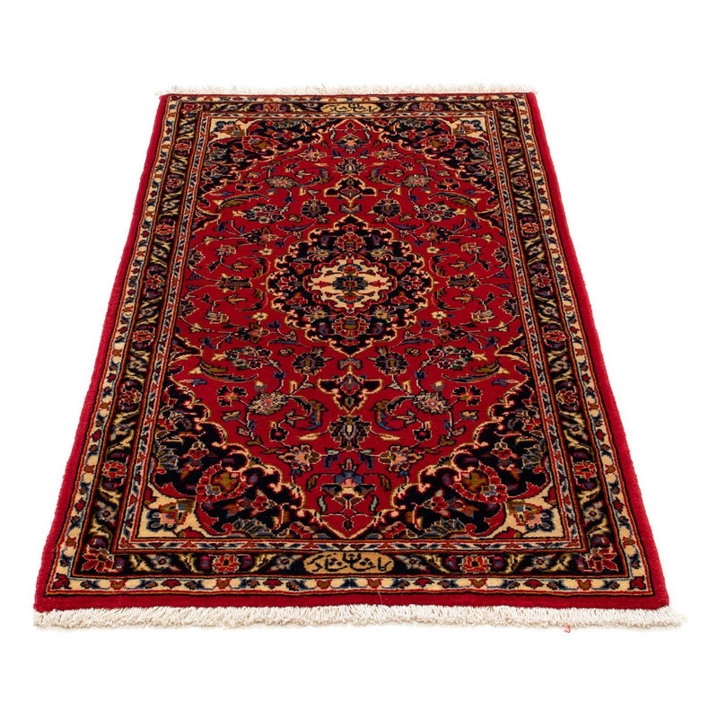 Tappeto Persero - Keshan - 126 x 70 cm - rosso scuro