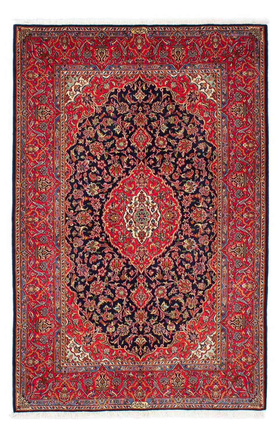 Tappeto Persero - Keshan - 220 x 144 cm - rosso