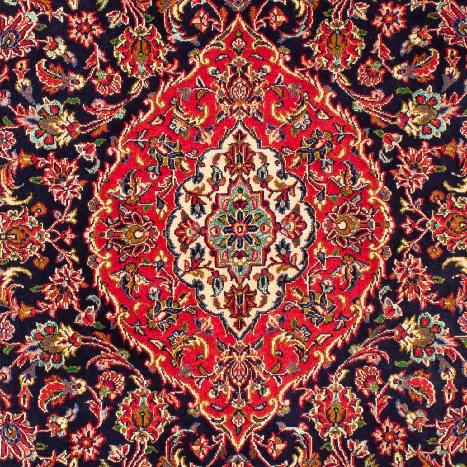 Tappeto Persero - Keshan - 220 x 144 cm - rosso
