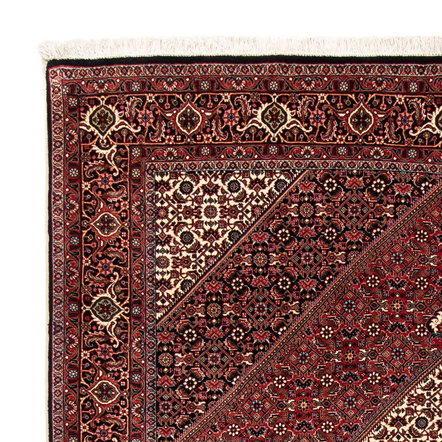 Tappeto Persero - Bidjar - 238 x 175 cm - rosso scuro