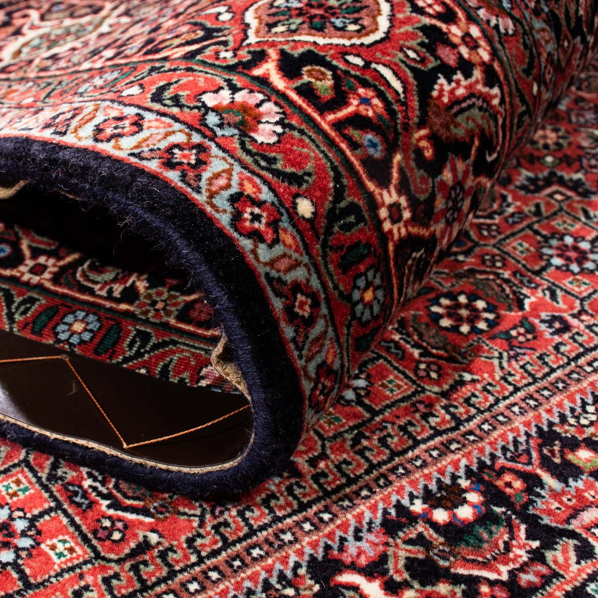 Tappeto Persero - Bidjar - 238 x 175 cm - rosso scuro