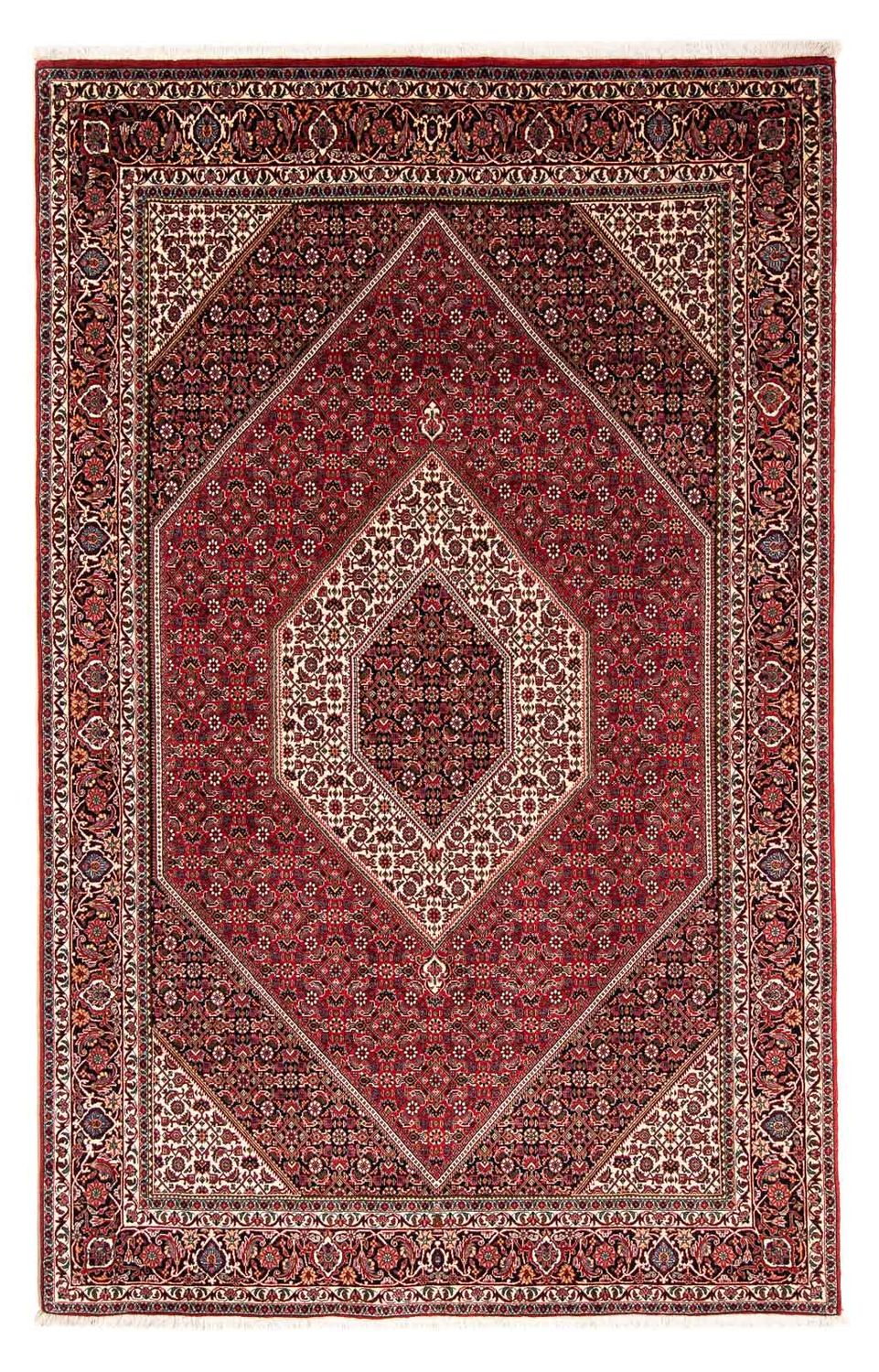 Tappeto Persero - Bidjar - 246 x 170 cm - rosso scuro