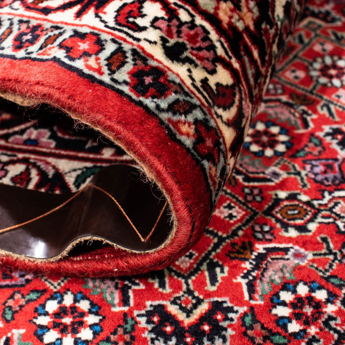 Tappeto Persero - Bidjar - 246 x 170 cm - rosso scuro