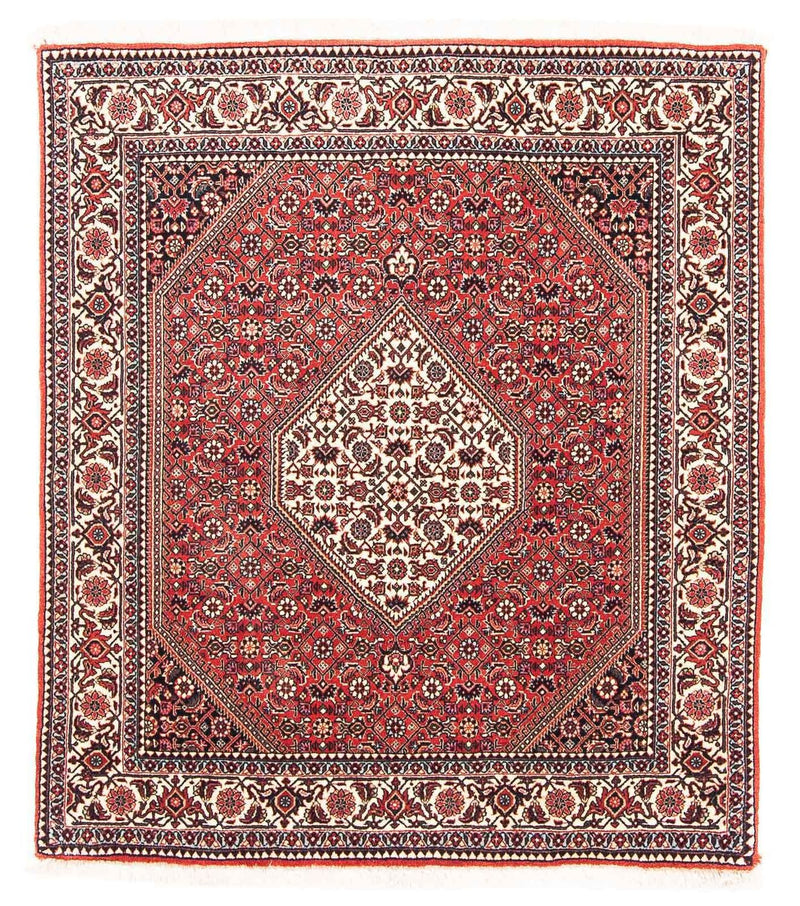 Tappeto Persero - Bidjar quadrato  - 112 x 100 cm - rosso
