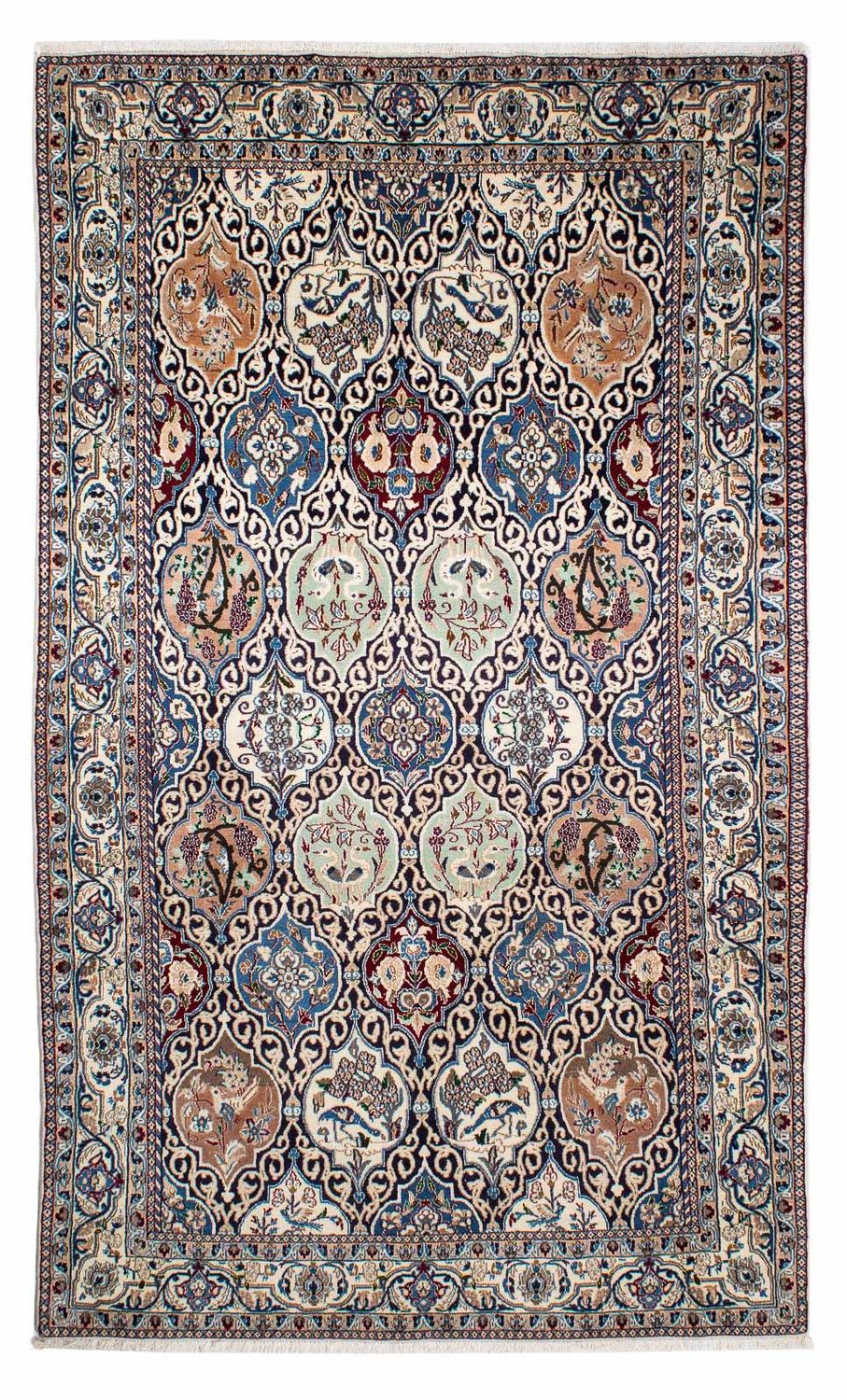 Tappeto Persero - Nain - Reale - 260 x 158 cm - multicolore