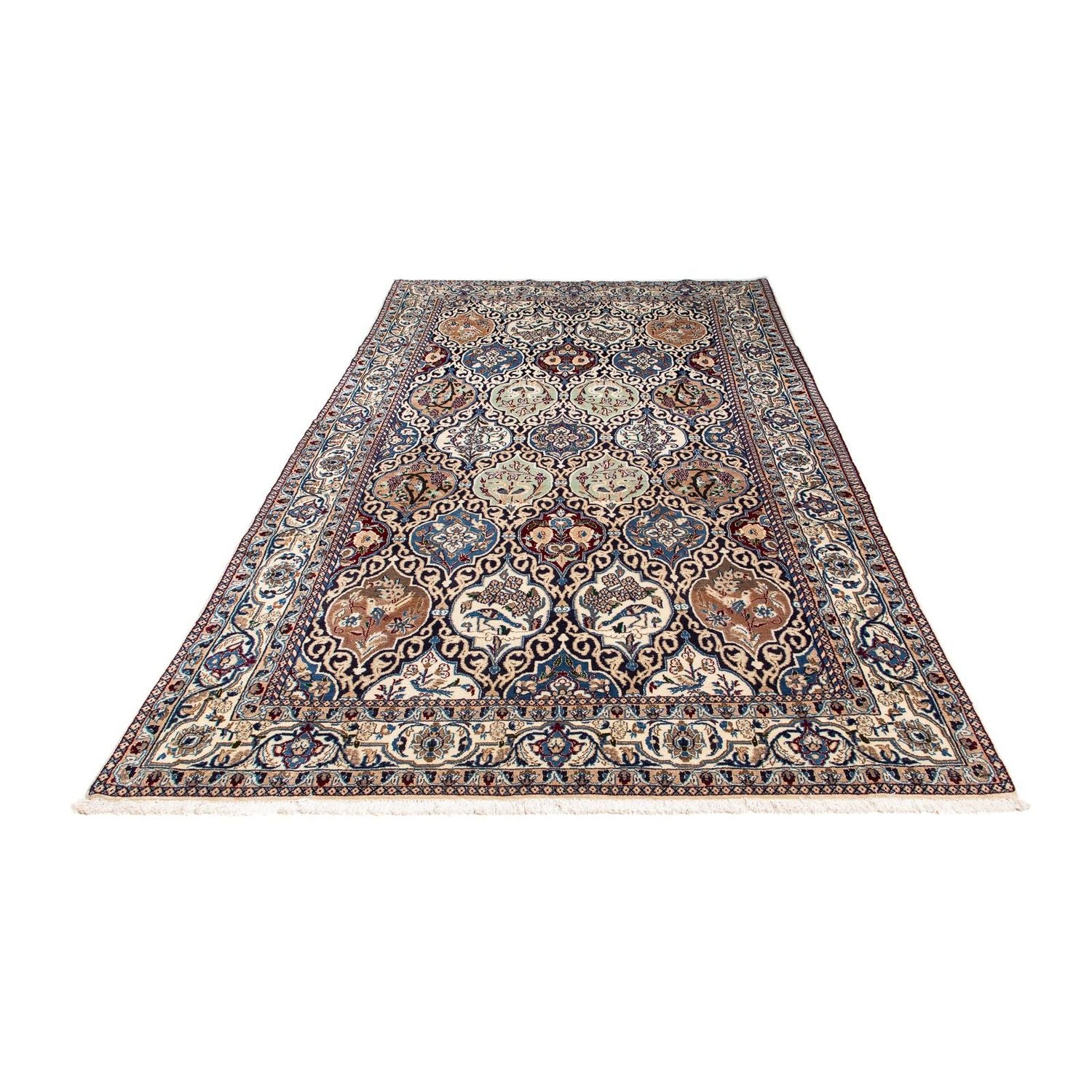 Tappeto Persero - Nain - Reale - 260 x 158 cm - multicolore