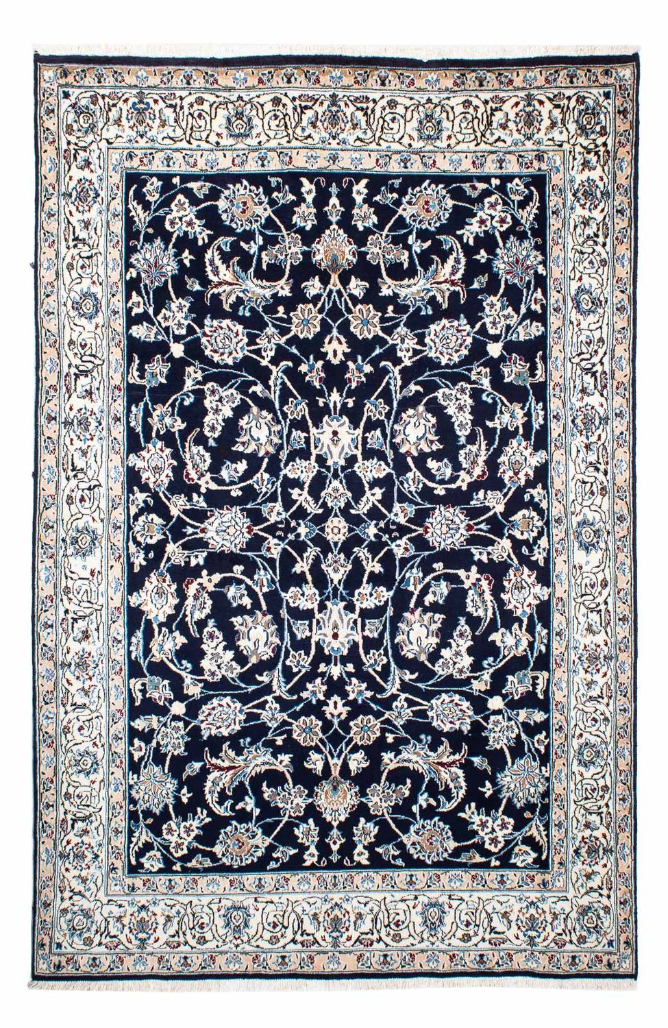 Tappeto Persero - Nain - Reale - 228 x 155 cm - blu scuro