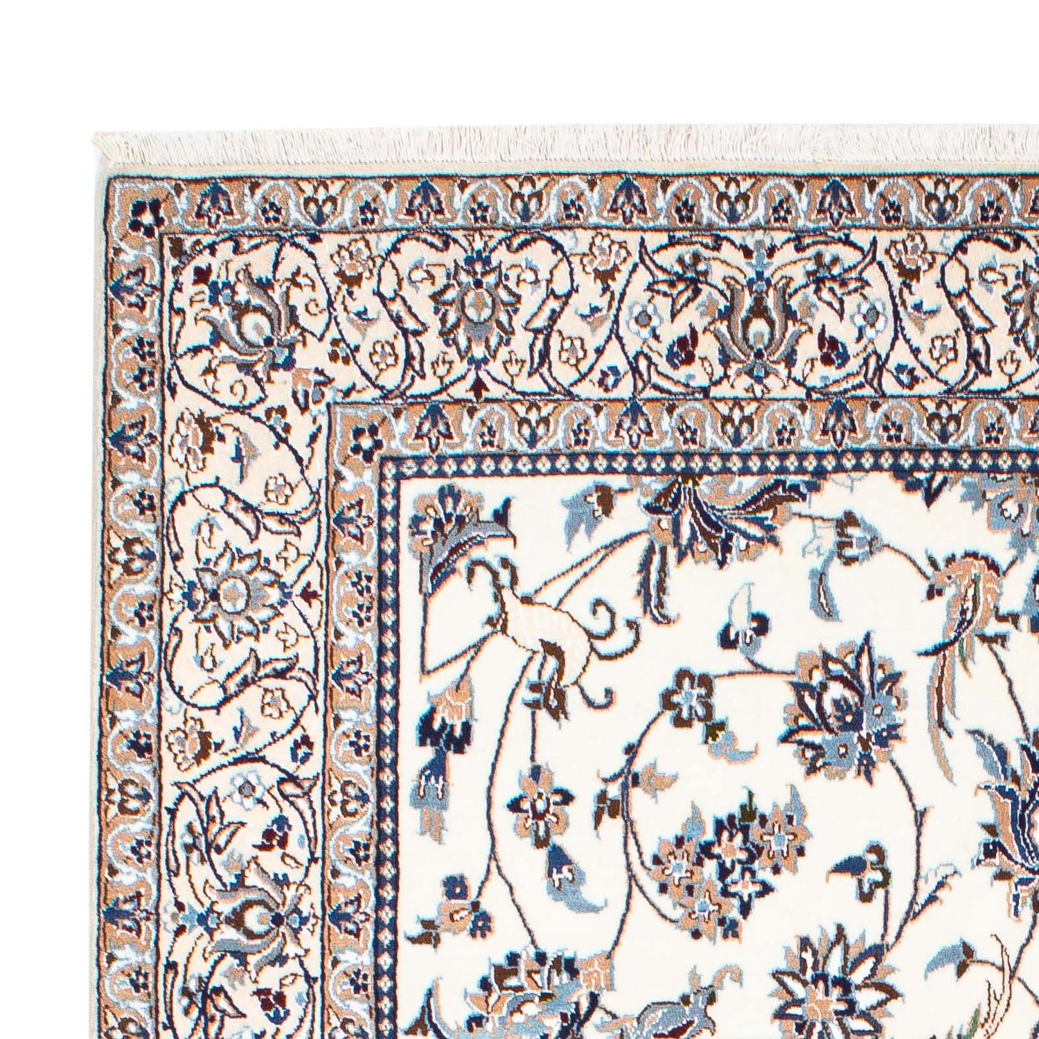 Tappeto Persero - Nain - Reale - 261 x 155 cm - beige