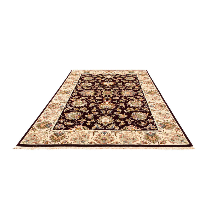 Tappeto Persero - Tabriz - Reale - 314 x 203 cm - rosso scuro