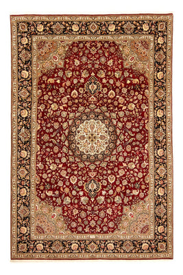 Tappeto Persero - Tabriz - Reale - 364 x 247 cm - rosso scuro