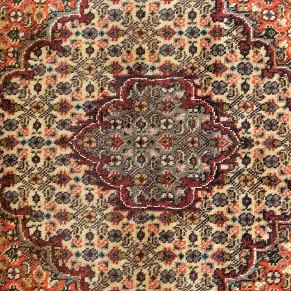 Tappeto Persero - Tabriz - Reale - 196 x 153 cm - ruggine