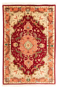 Tappeto Persero - Tabriz - Reale - 113 x 78 cm - rosso