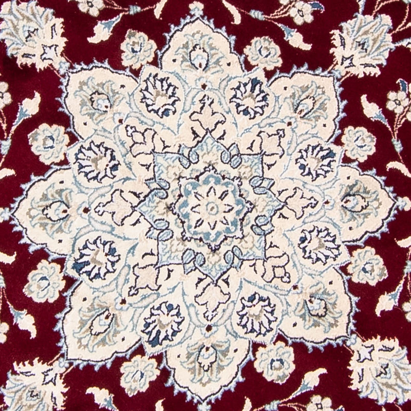Tappeto Persero - Nain rotondo  - 245 x 245 cm - rosso scuro
