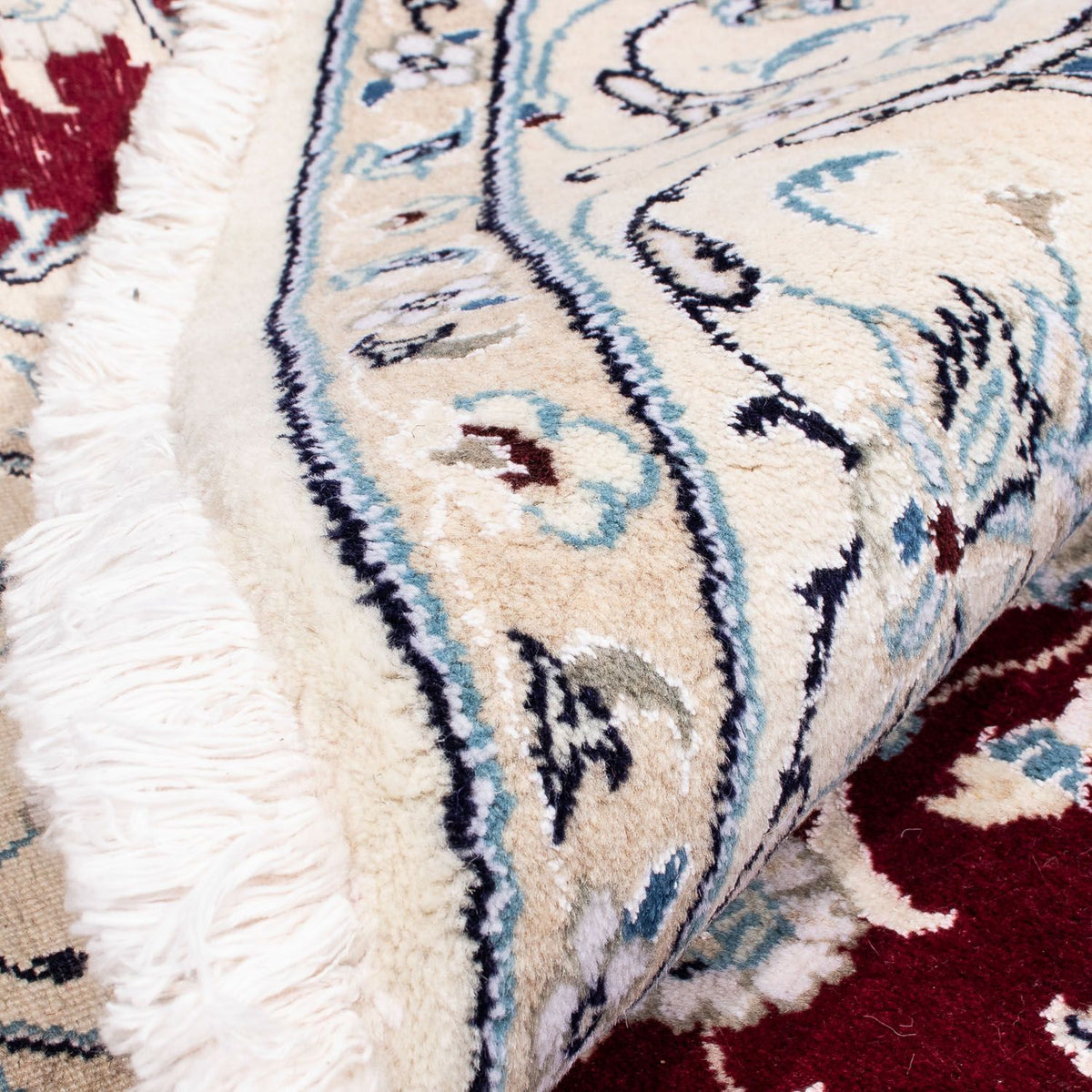 Tappeto Persero - Nain rotondo  - 245 x 245 cm - rosso scuro