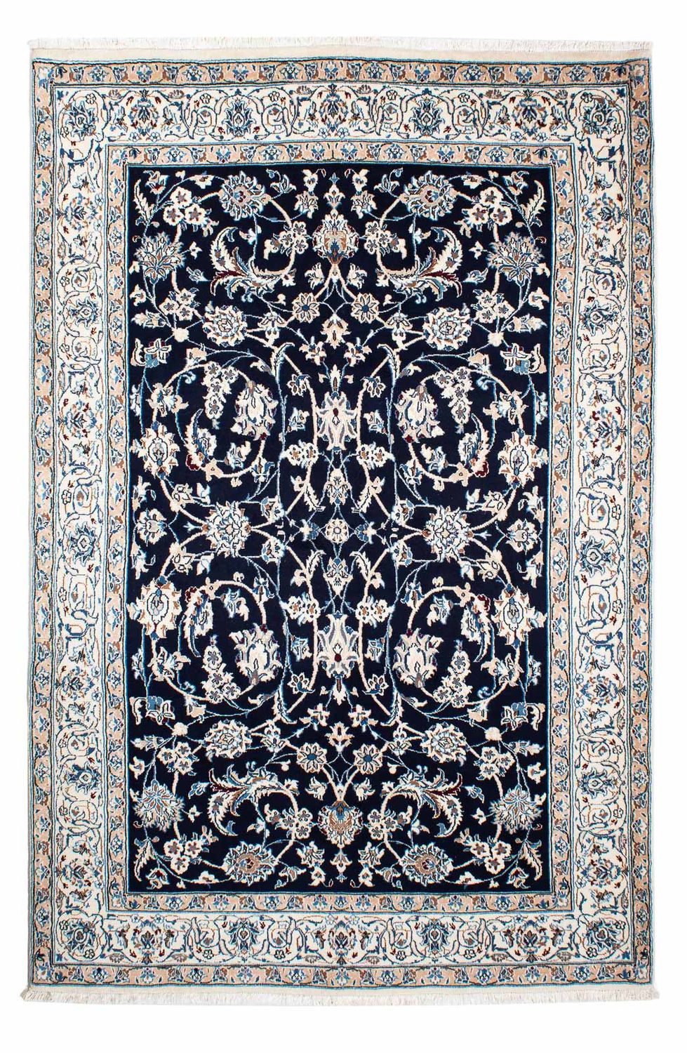 Tappeto Persero - Nain - Reale - 231 x 155 cm - blu scuro