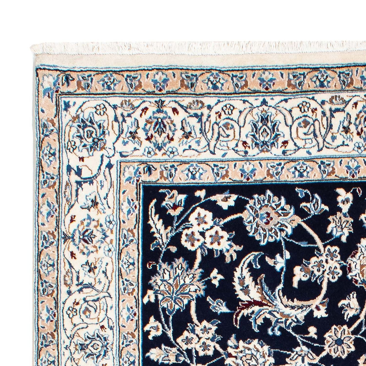 Tappeto Persero - Nain - Reale - 231 x 155 cm - blu scuro
