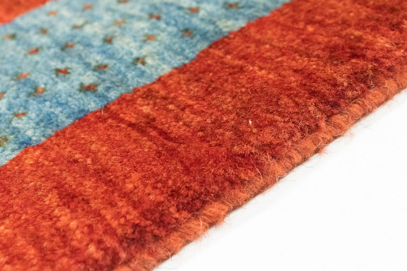 Tappeto corsia Tappeto Gabbeh - Loribaft Persero - 174 x 88 cm - rosso