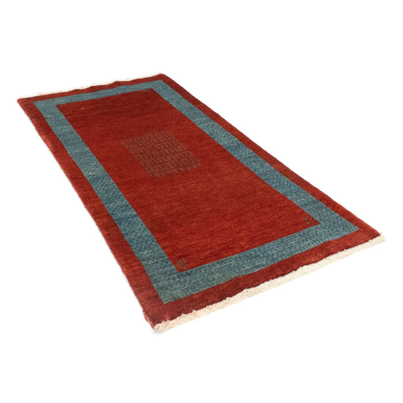 Tappeto corsia Tappeto Gabbeh - Loribaft Persero - 174 x 88 cm - rosso