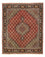 Tappeto Persero - Tabriz - 191 x 154 cm - rosso scuro