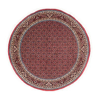 Tappeto Persero - Bidjar rotondo  - 155 x 155 cm - rosso scuro