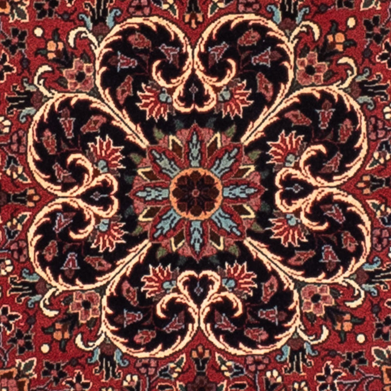 Tappeto Persero - Bidjar rotondo  - 100 x 100 cm - rosso scuro