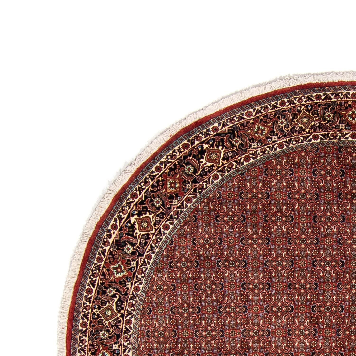 Tappeto Persero - Bidjar rotondo  - 250 x 250 cm - rosso scuro