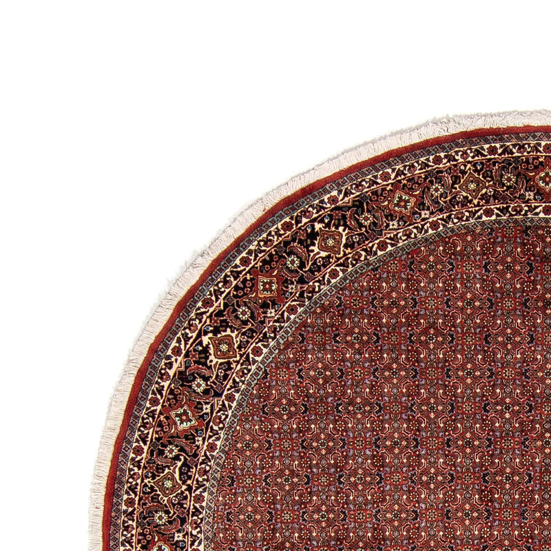 Tappeto Persero - Bidjar rotondo  - 250 x 250 cm - rosso scuro
