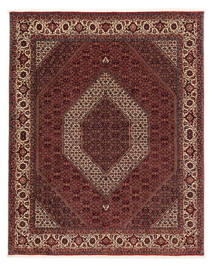 Tappeto Persero - Bidjar - 254 x 205 cm - rosso scuro