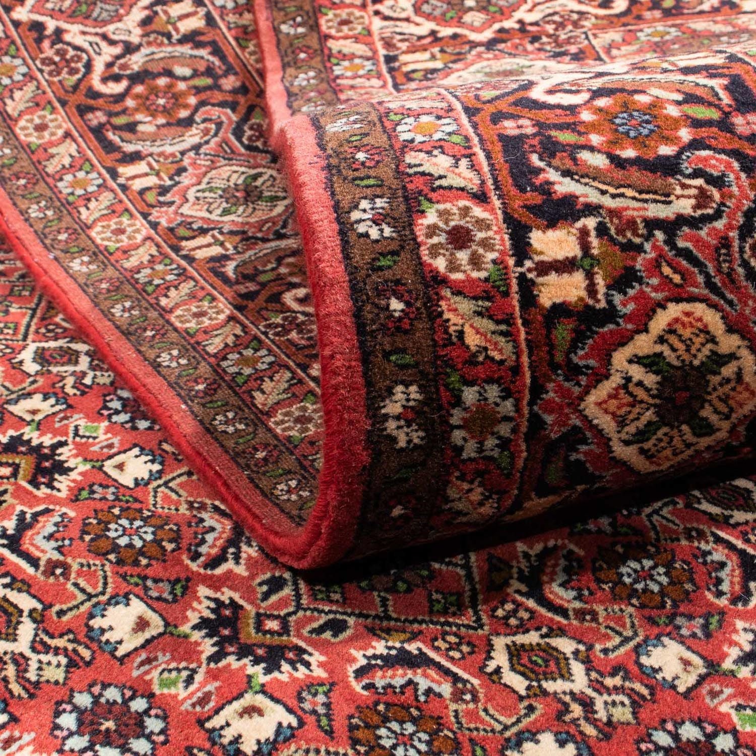 Tappeto Persero - Bidjar - 297 x 202 cm - rosso scuro