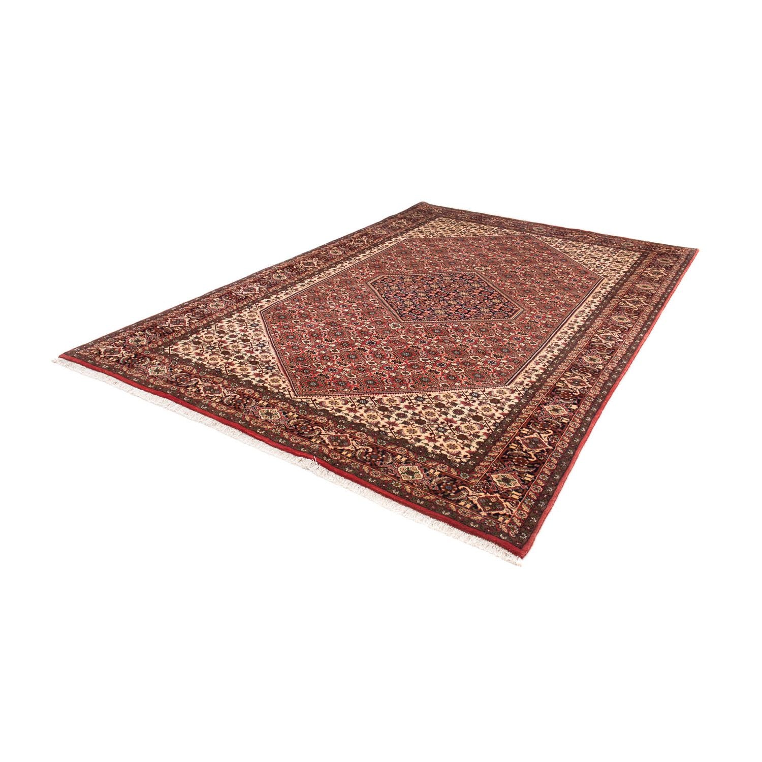 Tappeto Persero - Bidjar - 297 x 202 cm - rosso scuro