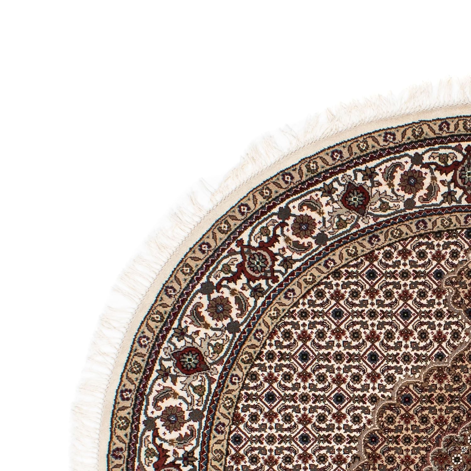 Tappeto Persero - Tabriz rotondo  - 150 x 150 cm - multicolore