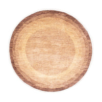 Tappeto Ziegler - Moderno rotondo  - 153 x 151 cm - marrone