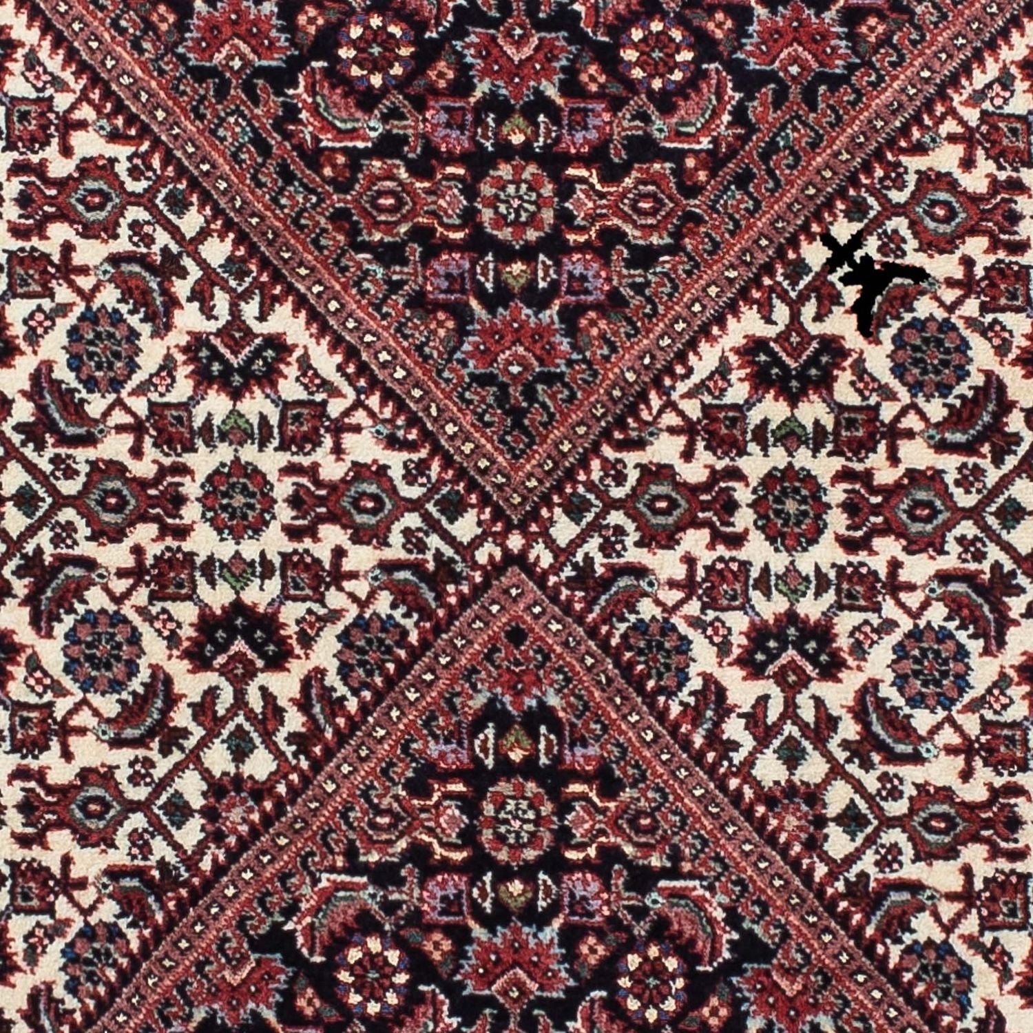 Tappeto corsia Tappeto Persero - Bidjar - 190 x 77 cm - rosso