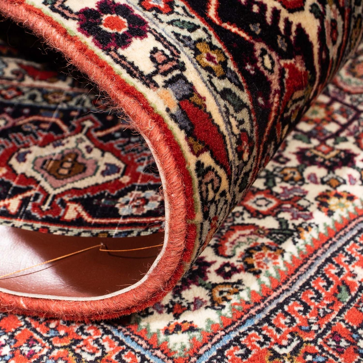 Tappeto Persero - Bidjar - 244 x 153 cm - rosso scuro
