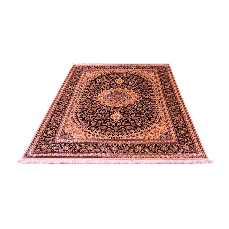 Tappeto di seta - seta cinese - 183 x 122 cm - rosso scuro