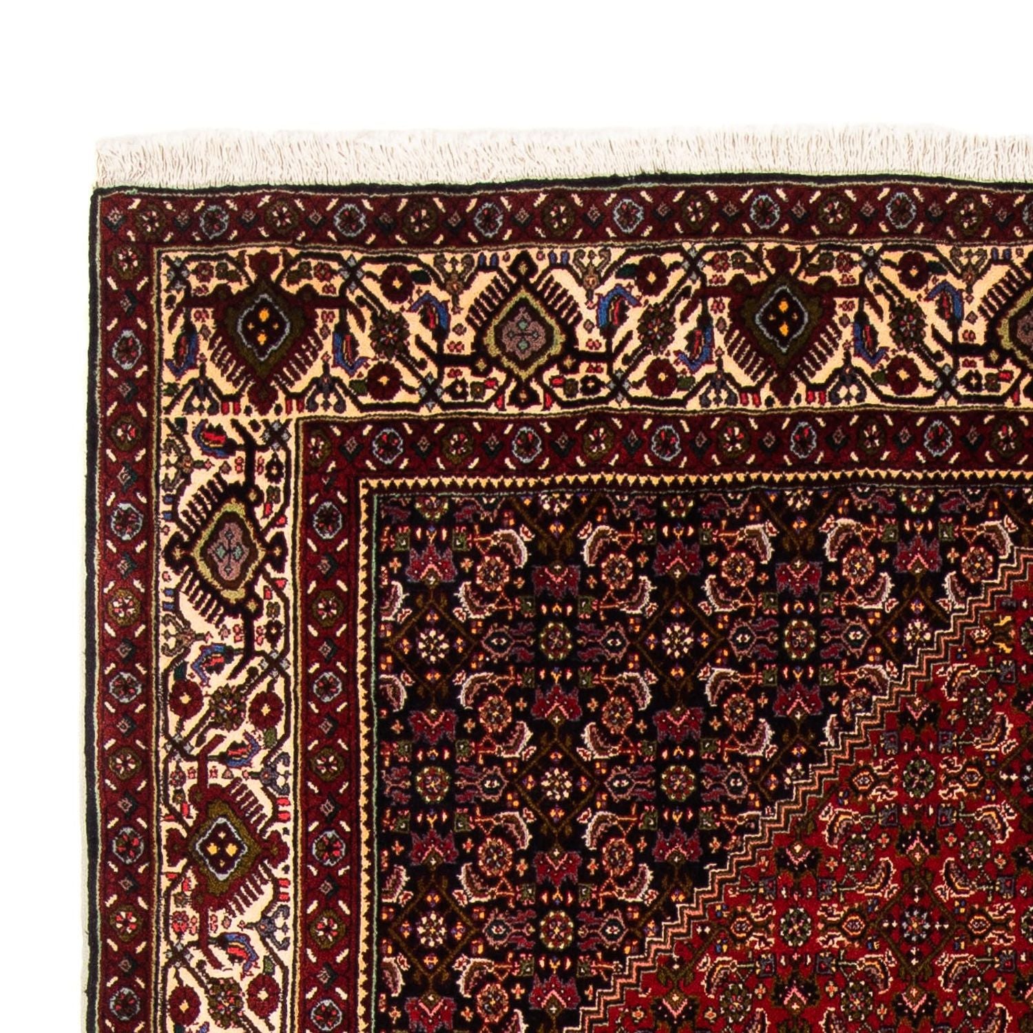 Tappeto Persero - Bidjar - 263 x 164 cm - rosso scuro