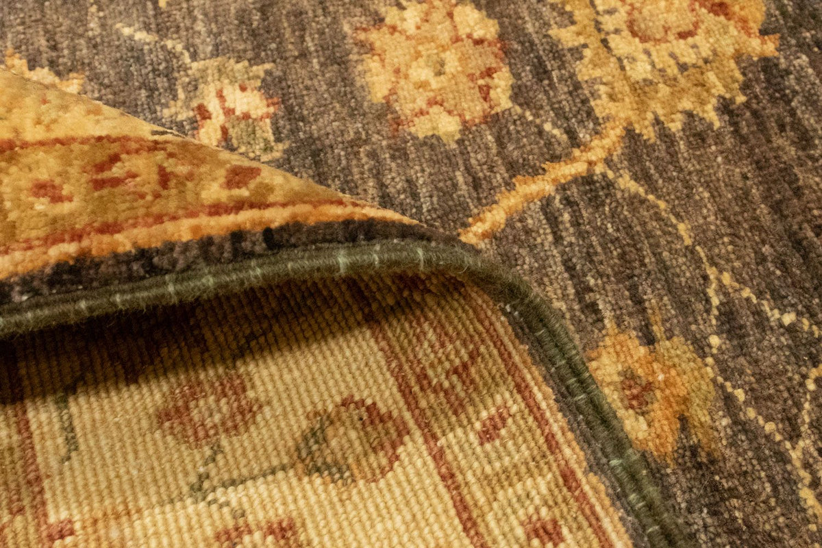 Tappeto Ziegler - 128 x 89 cm - marrone scuro