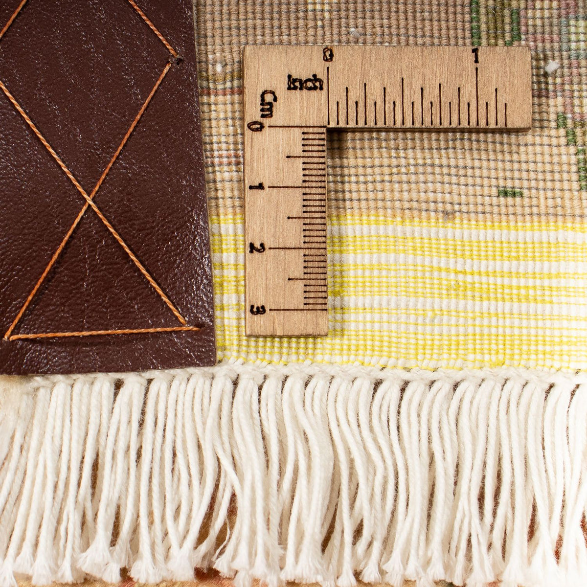 Tappeto Persero - Tabriz - Reale quadrato  - 203 x 200 cm - beige