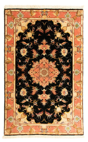 Tappeto Persero - Tabriz - Reale - 118 x 71 cm - nero