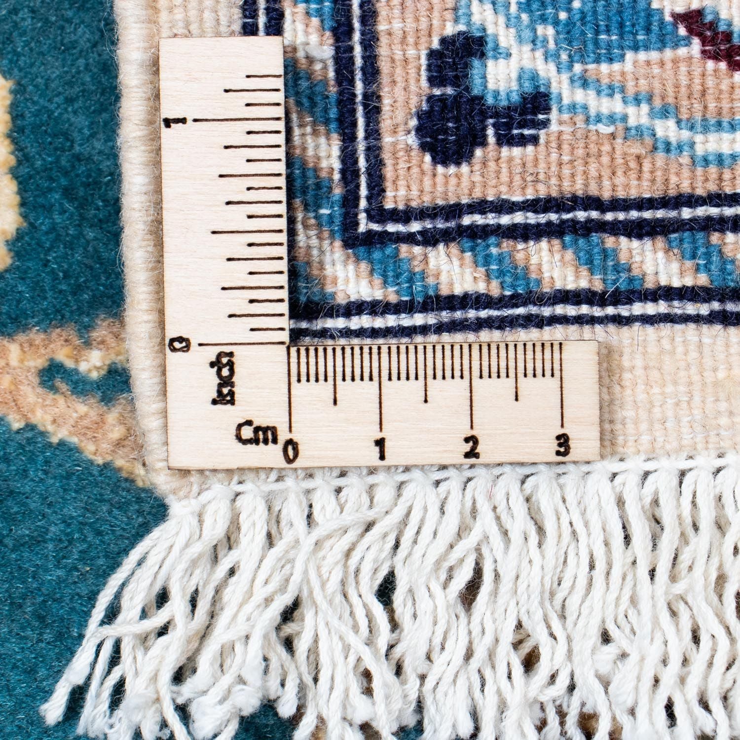 Tappeto Persero - Nain - 315 x 204 cm - blu mare