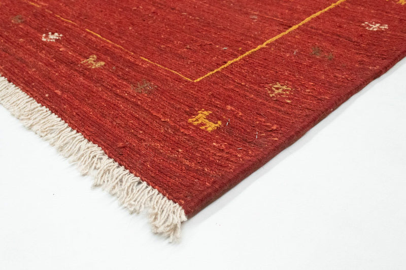 Tappeto Gabbeh - Persero - 175 x 112 cm - rosso