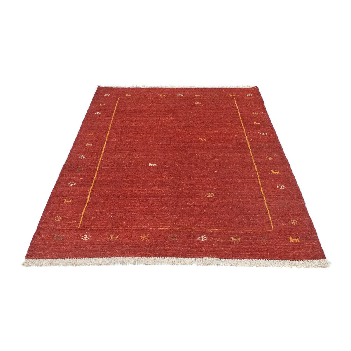 Tappeto Gabbeh - Persero - 175 x 112 cm - rosso