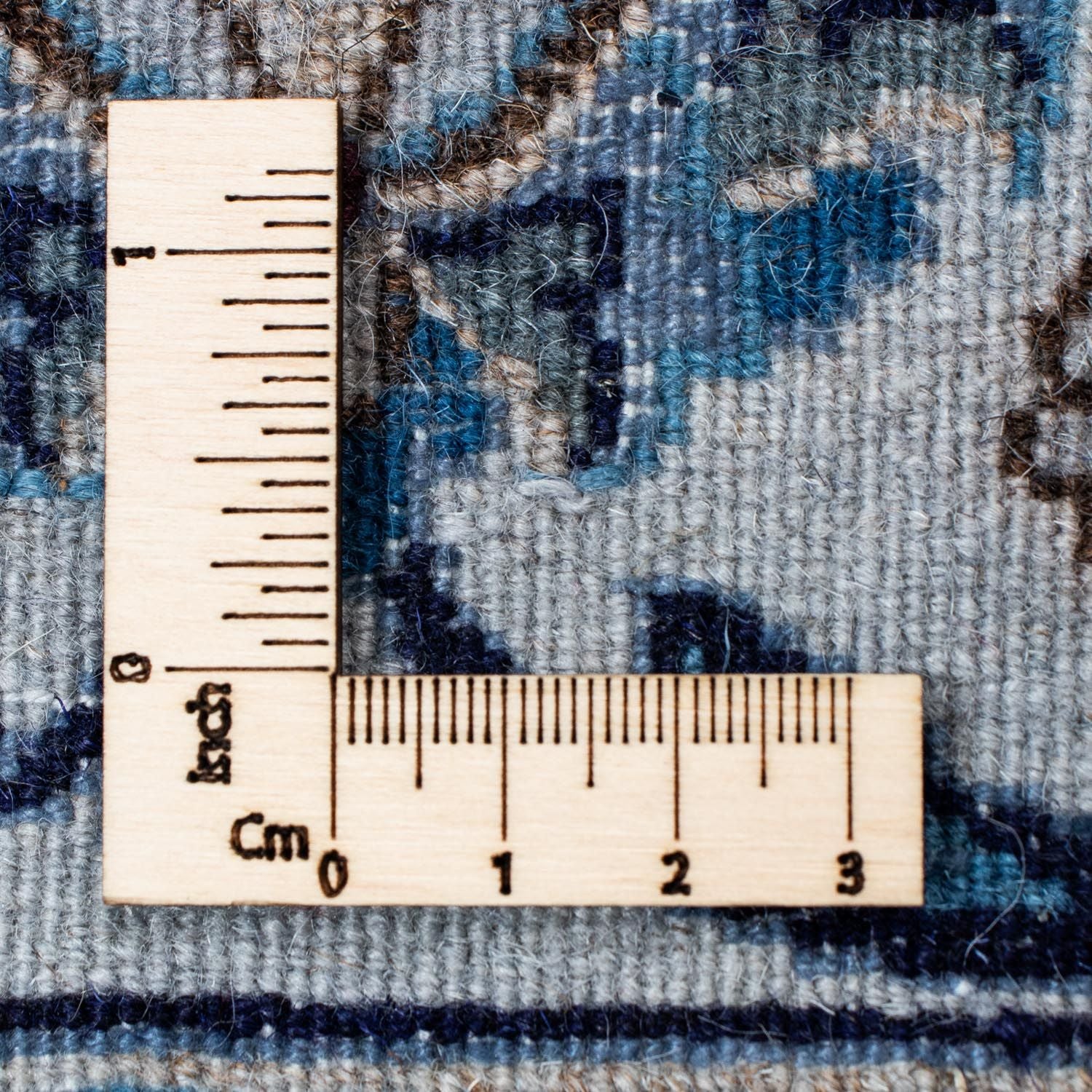 Tappeto Persero - Nain - 294 x 198 cm - blu mare