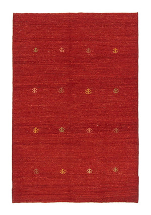 Tappeto Gabbeh - Persero - 151 x 100 cm - rosso